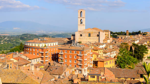 istock Panorama  of Perugia, Umbria, Italy 823799988