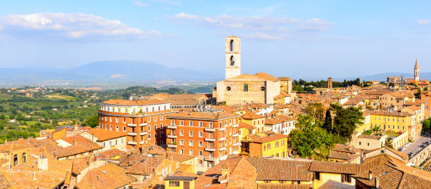 istock Panorama  of Perugia, Umbria, Italy 823800000