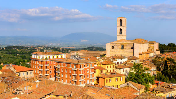 istock Panorama  of Perugia, Umbria, Italy 823800084