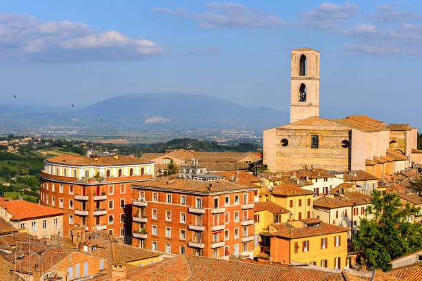 istock Panorama  of Perugia, Umbria, Italy 823800088