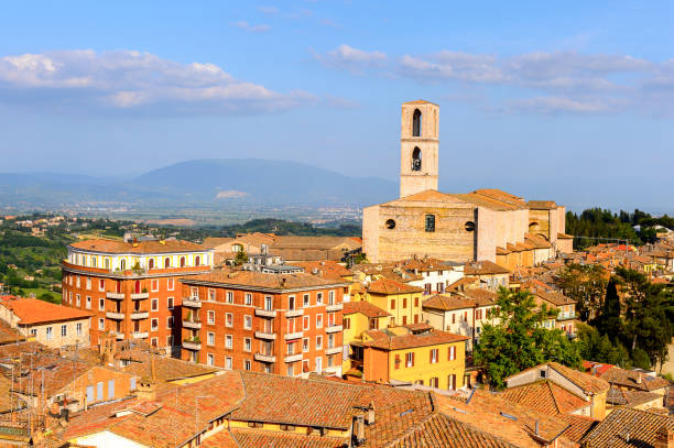 istock Panorama  of Perugia, Umbria, Italy 823800094