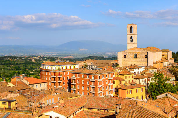 istock Panorama  of Perugia, Umbria, Italy 823800180
