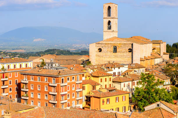 istock Panorama  of Perugia, Umbria, Italy 823800282