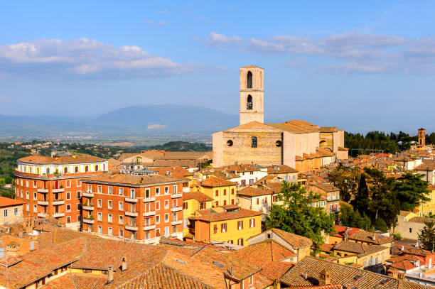 istock Panorama  of Perugia, Umbria, Italy 823800328