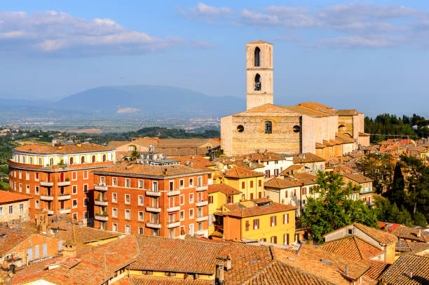 istock Panorama  of Perugia, Umbria, Italy 823800346
