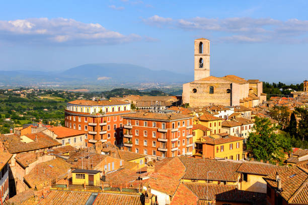 istock Panorama  of Perugia, Umbria, Italy 823800350