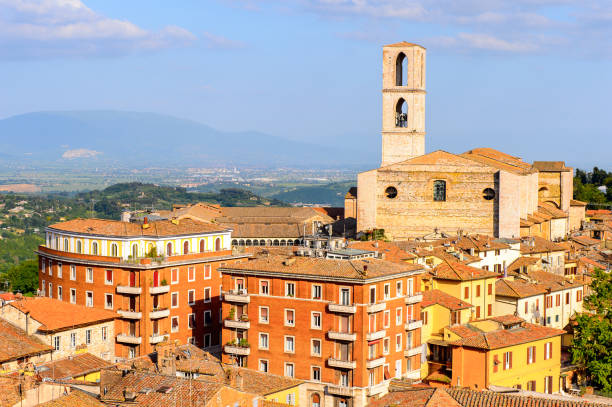 istock Panorama  of Perugia, Umbria, Italy 823800360