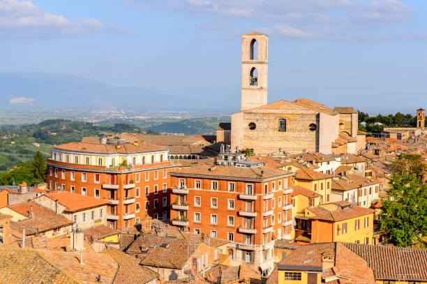 istock Panorama  of Perugia, Umbria, Italy 823800362