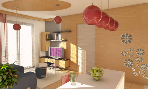 istock Minimalist Living Room Interior 823802950