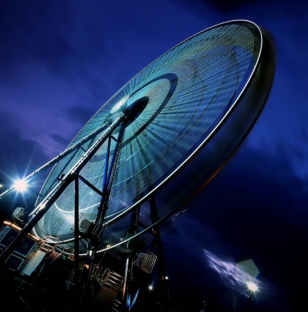 istock Ferris wheel in the evening 823802994
