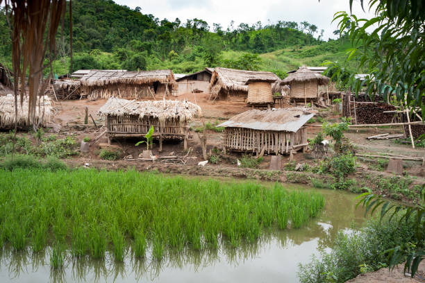 istock Mountain Village Laos 823804234