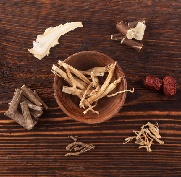 istock Ashwagandha and various medical herbs. 823812806