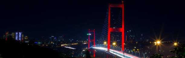 istock 15 july martyrs - Bosphorus bridge at sunset, Istanbul Turkey 823825980