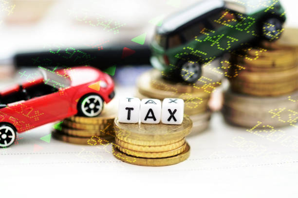 istock Tax increase for vehicle 823833064