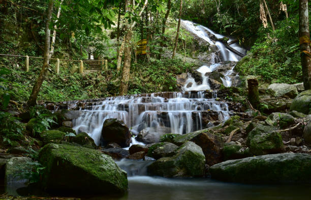 istock Mae Kampong waterfall in Chiang Mai 823839000