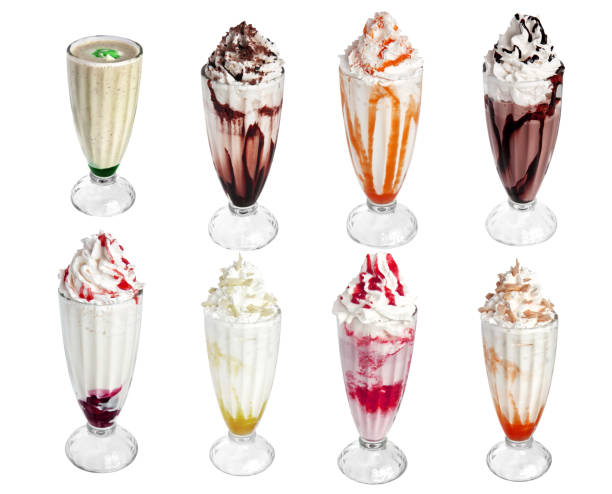 set milk cocktail ice cream