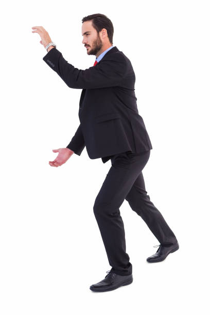 istock Businessman showing something with his hands 823845318