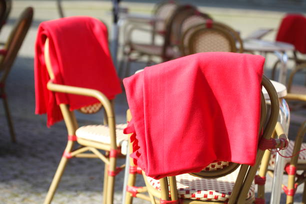 istock red wooden chairs and red blankets 823857068