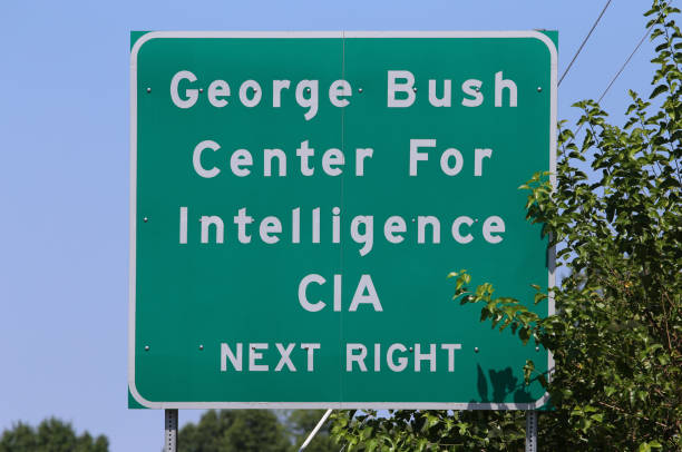 jefaturas de la cia - langley virginia fotos fotografías e imágenes de stock