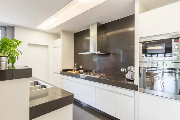 Photo of Kitchen with stylish amenities