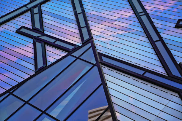Toronto downtown buildings at sunset
