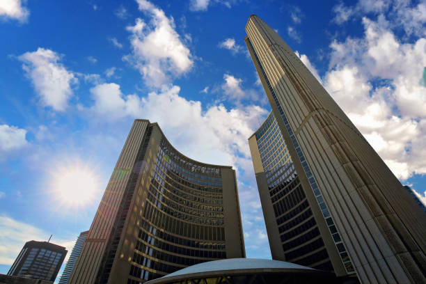 istock Toronto City Hall and Nathan Phillips Square 823917076