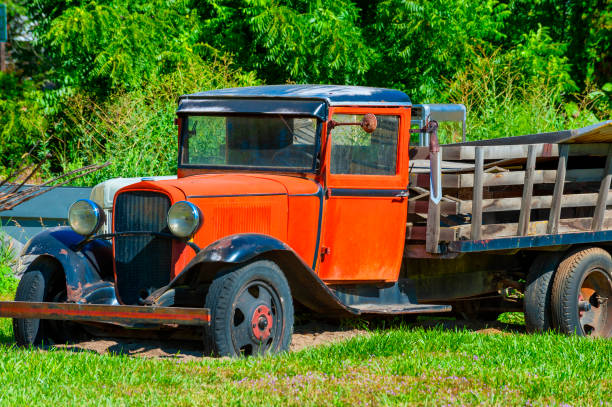istock Abandoned Model A truck 823938560