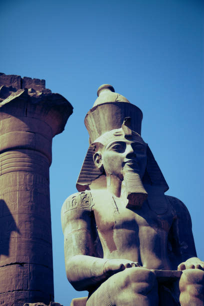 istock Egypt - Luxor temple statue 823946102