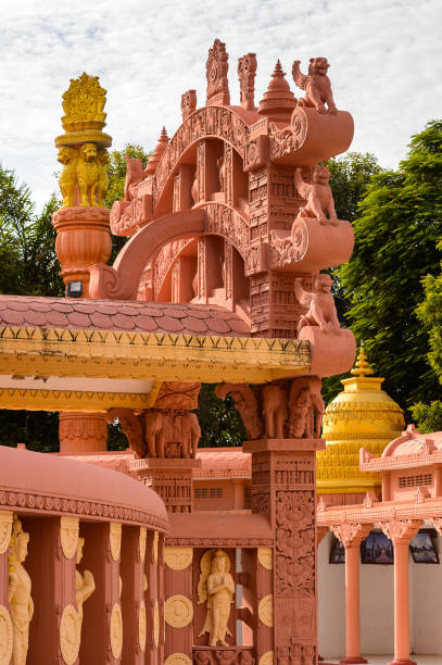 istock International Buddhist Academy in Sagaing, Myanmar. 823962908