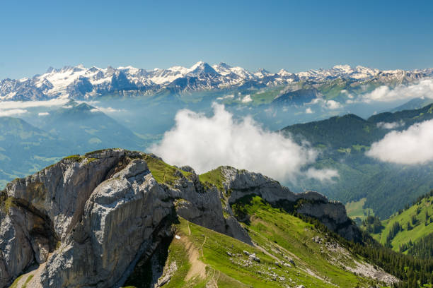 istock Swiss Alps from Pilatus 823967146
