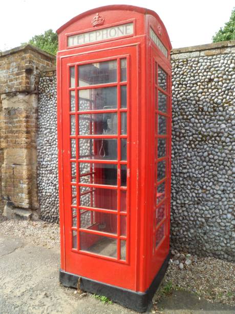 istock Classic Red British Telephone Box... Wait for the beeps! 823972822