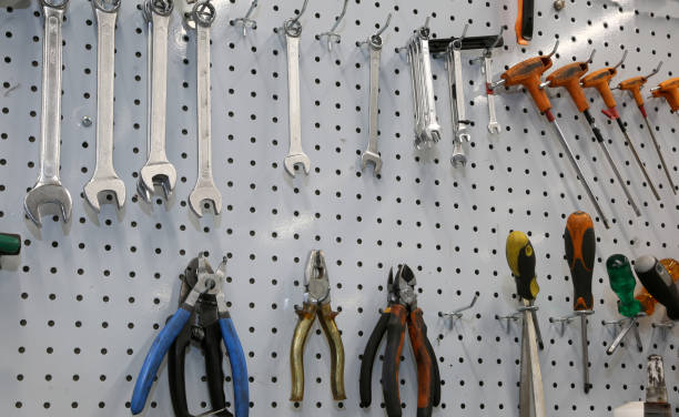istock tools in the mechanical workshop specializing in bicycle repair 823977866