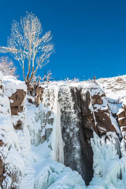 istock Ganj Nameh Waterfall, Alvand Mountain in Iran. 823992416