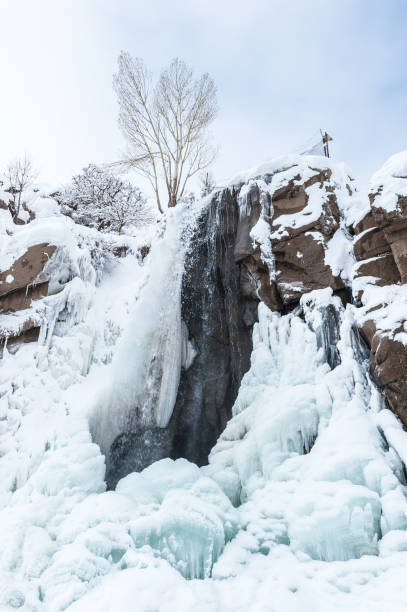 istock Ganj Nameh Waterfall, Alvand Mountain in Iran. 823992486