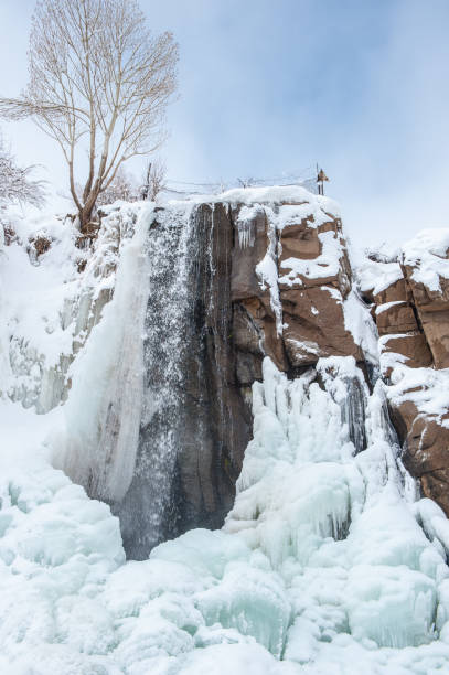istock Ganj Nameh Waterfall, Alvand Mountain in Iran. 823992504