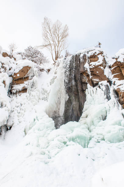 istock Ganj Nameh Waterfall, Alvand Mountain in Iran. 823992540