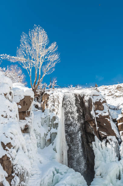 istock Ganj Nameh Waterfall, Alvand Mountain in Iran. 823992638