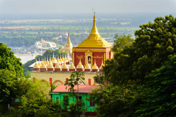 istock Temple in Sagaing, Myanmar 823993230