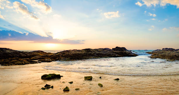 istock Coast of the sea at sunset, Khao Lak, Thailand 824017708