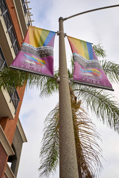 the days leading up to the LGBT Pride Celebration are filled with preparations and anticipation stock photo