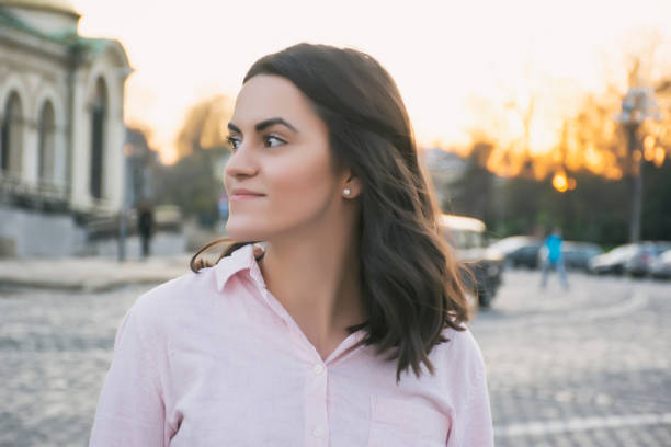 istock Woman in city 824049276