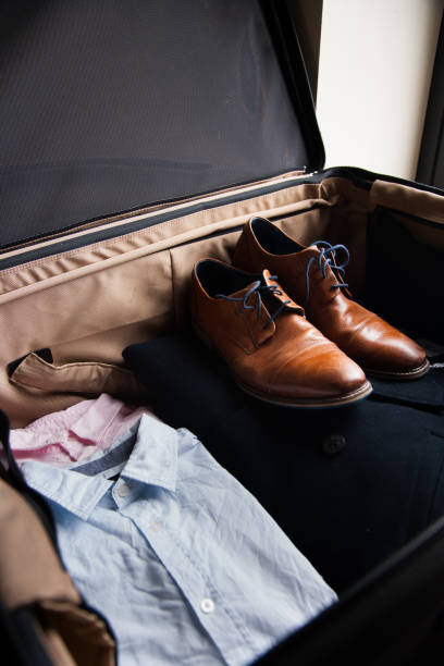 istock Business Suitcase Contents 824049696