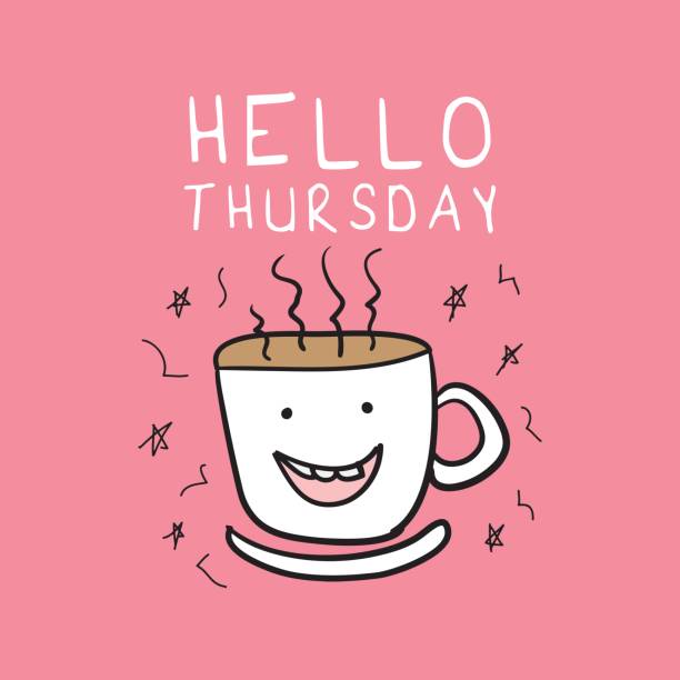 Thursday Note Happy Thursday Morning Illustrations, Royalty-Free Vector Graphics ...