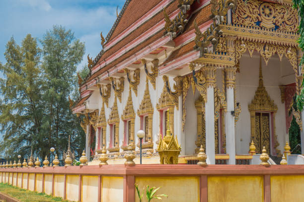 istock The old temple in daylight. 824075928