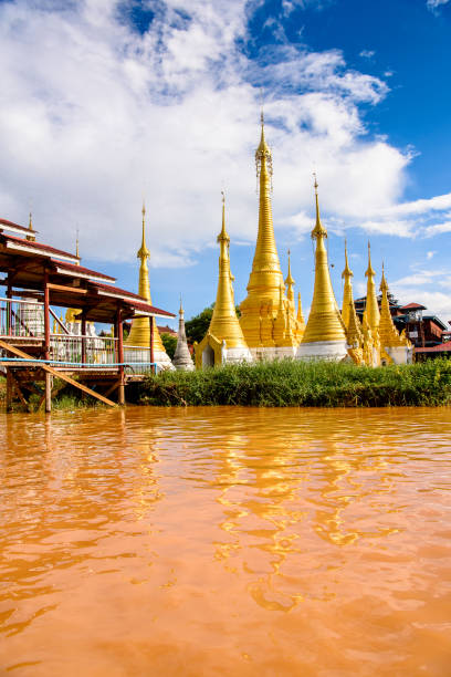istock A temple over the Lake Inle, Myanmar 824094422
