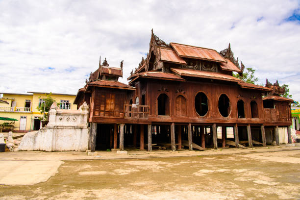 istock Shwe Yan Pyay Monastery in Nyaungshwe township, Myanmar. 824102714