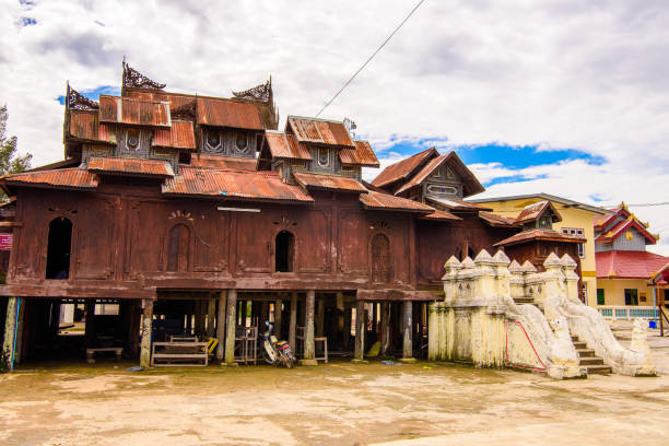 istock Shwe Yan Pyay Monastery in Nyaungshwe township, Myanmar. 824102832