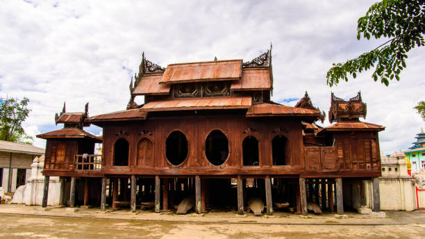 istock Shwe Yan Pyay Monastery in Nyaungshwe township, Myanmar. 824102932