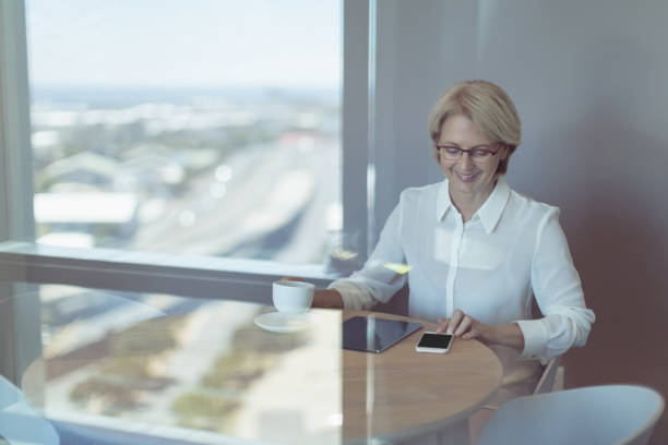 istock Businesswoman using smart phone 824106086