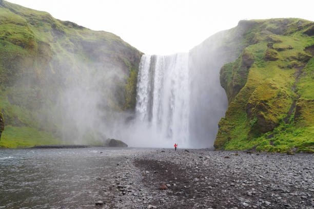 istock Skogarfoss,majestic waterfall of Iceland. 824109048